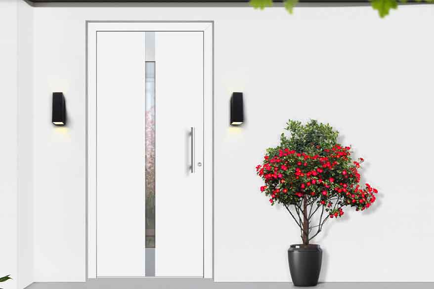 Porte aluminium Aluhaus