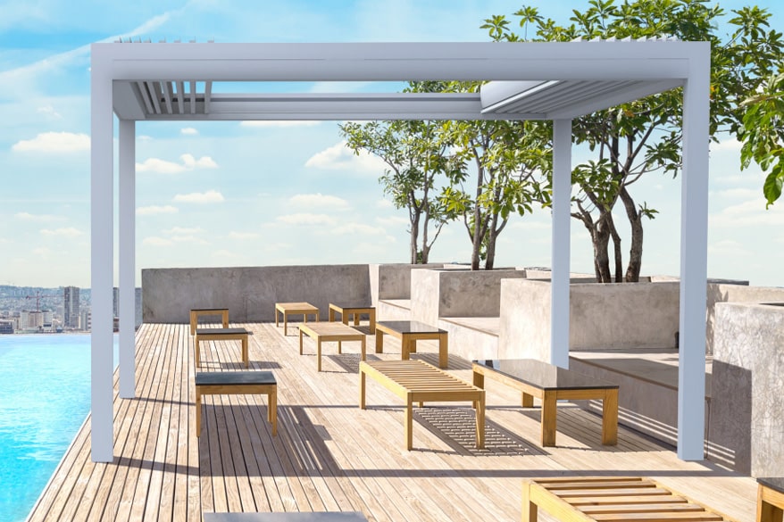 Pergola design sur mesure près d'Annemasse - Fenestram