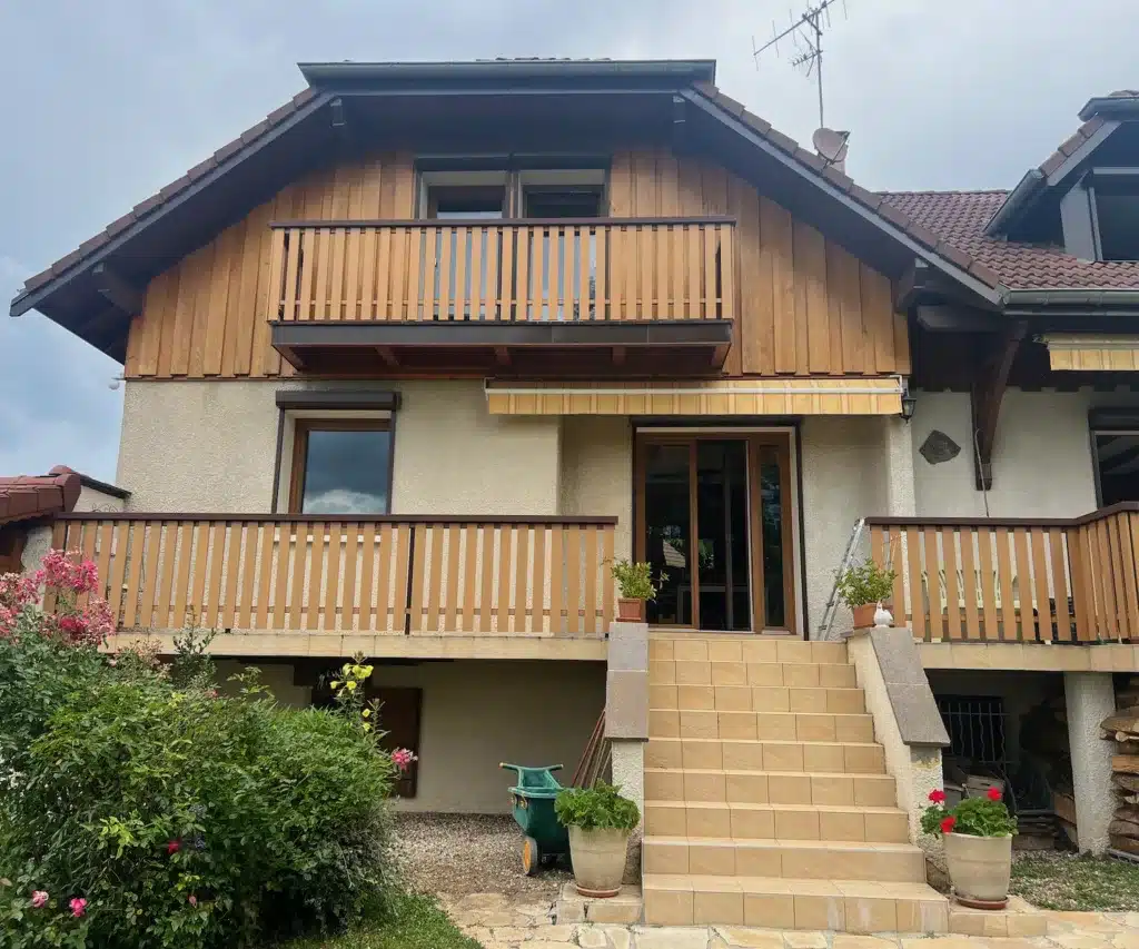 Réalisation Fenestram à Cluses – façade rénovée