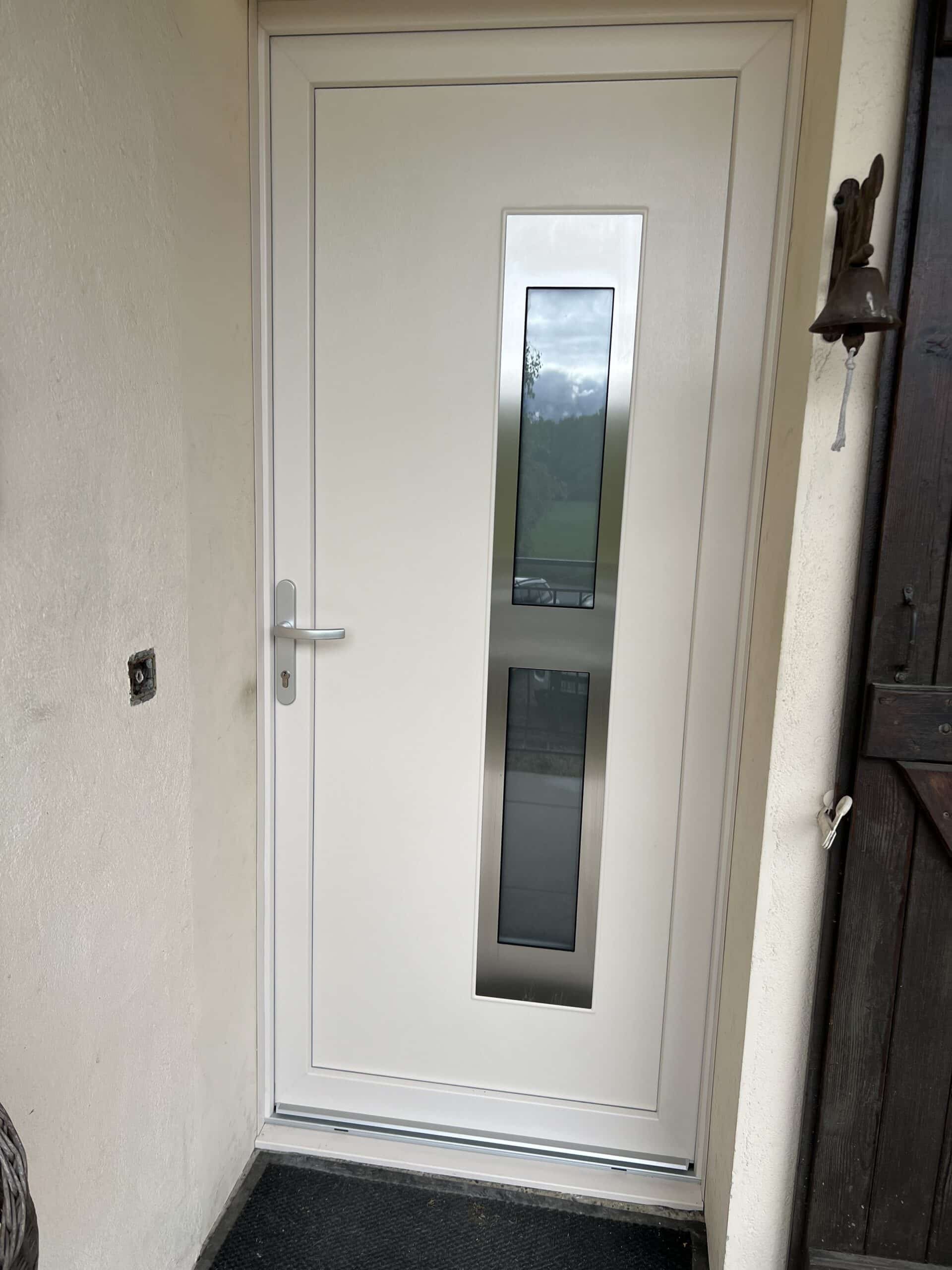Porte PVC anthracite