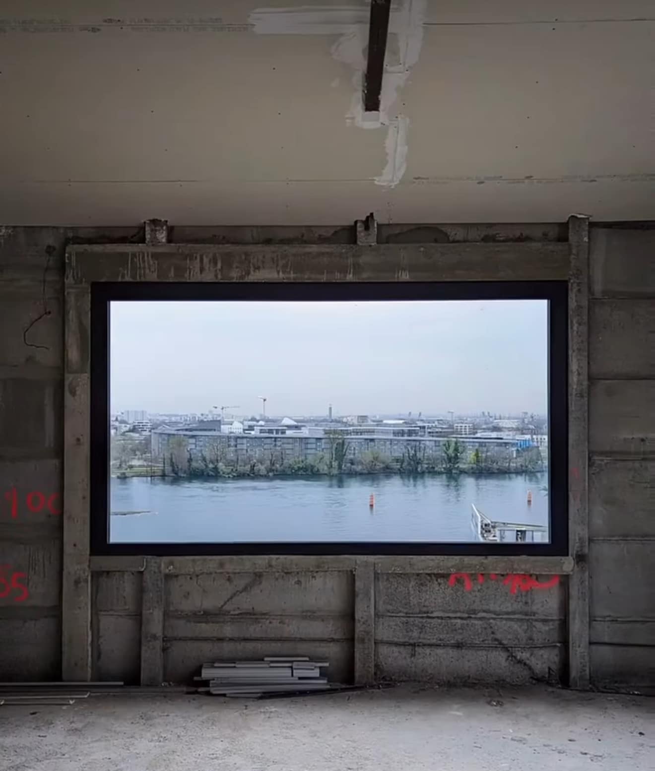 Fenêtre aluminium contemporaine en Haute-Savoie