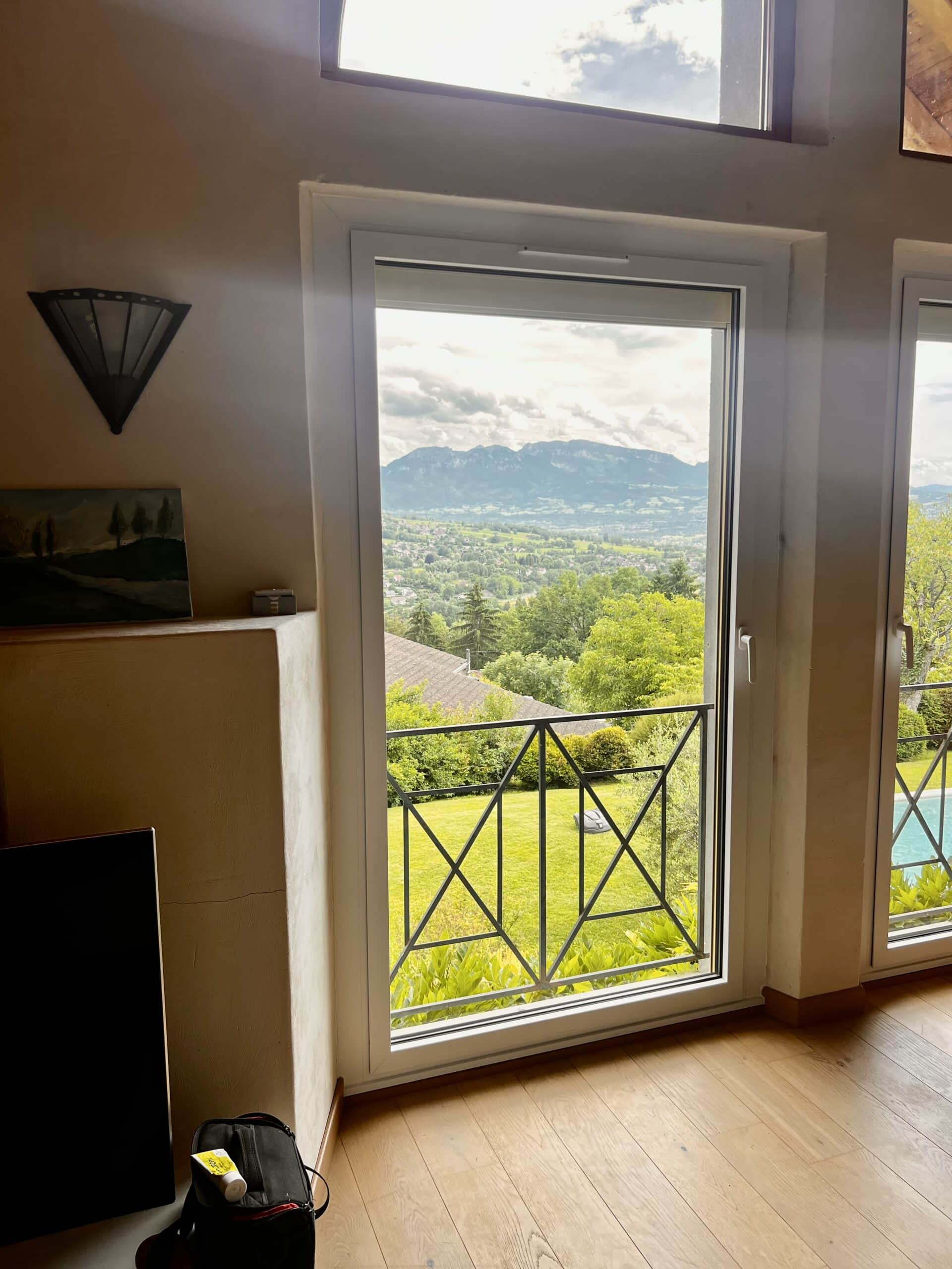 Fenêtre aluminium Bonneville – projet Fenestram