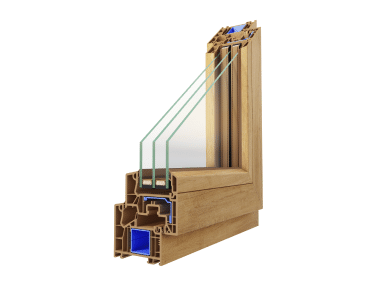 Intercalaire Warm Edge et joint de propreté pour fenêtre PVC