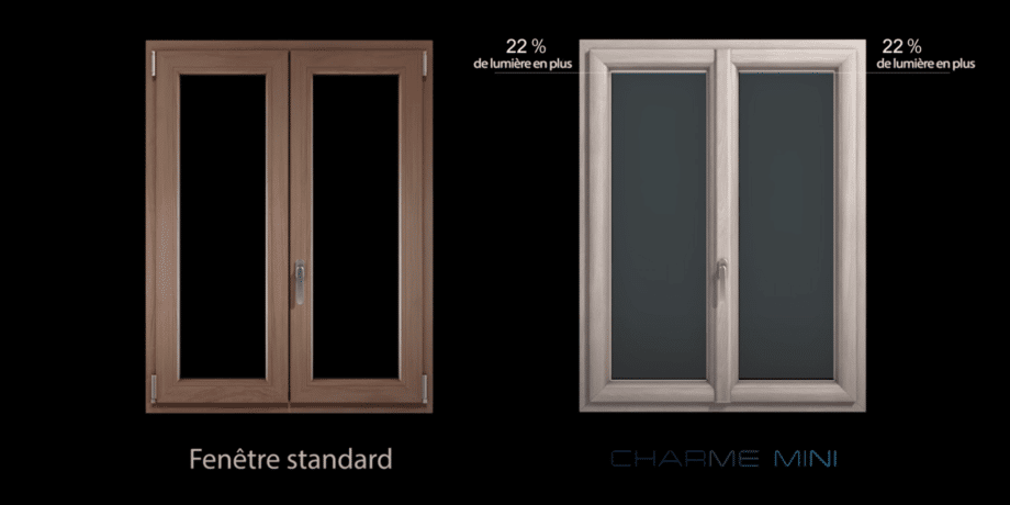 Fenêtre PVC Haute Savoie Charme Mini Oknoplast – vue d’ensemble