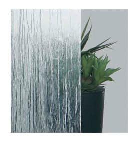 Vitrage structuré Kura pour porte d’entrée