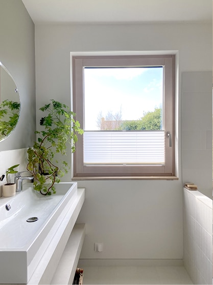 Fenêtres bois aluminium pour cuisine lumineuse