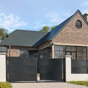 Portail battant aluminium modèle Quadra