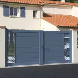 Portail battant aluminium modèle Signature Arial