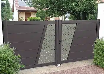 Portail battant aluminium Signature Circo