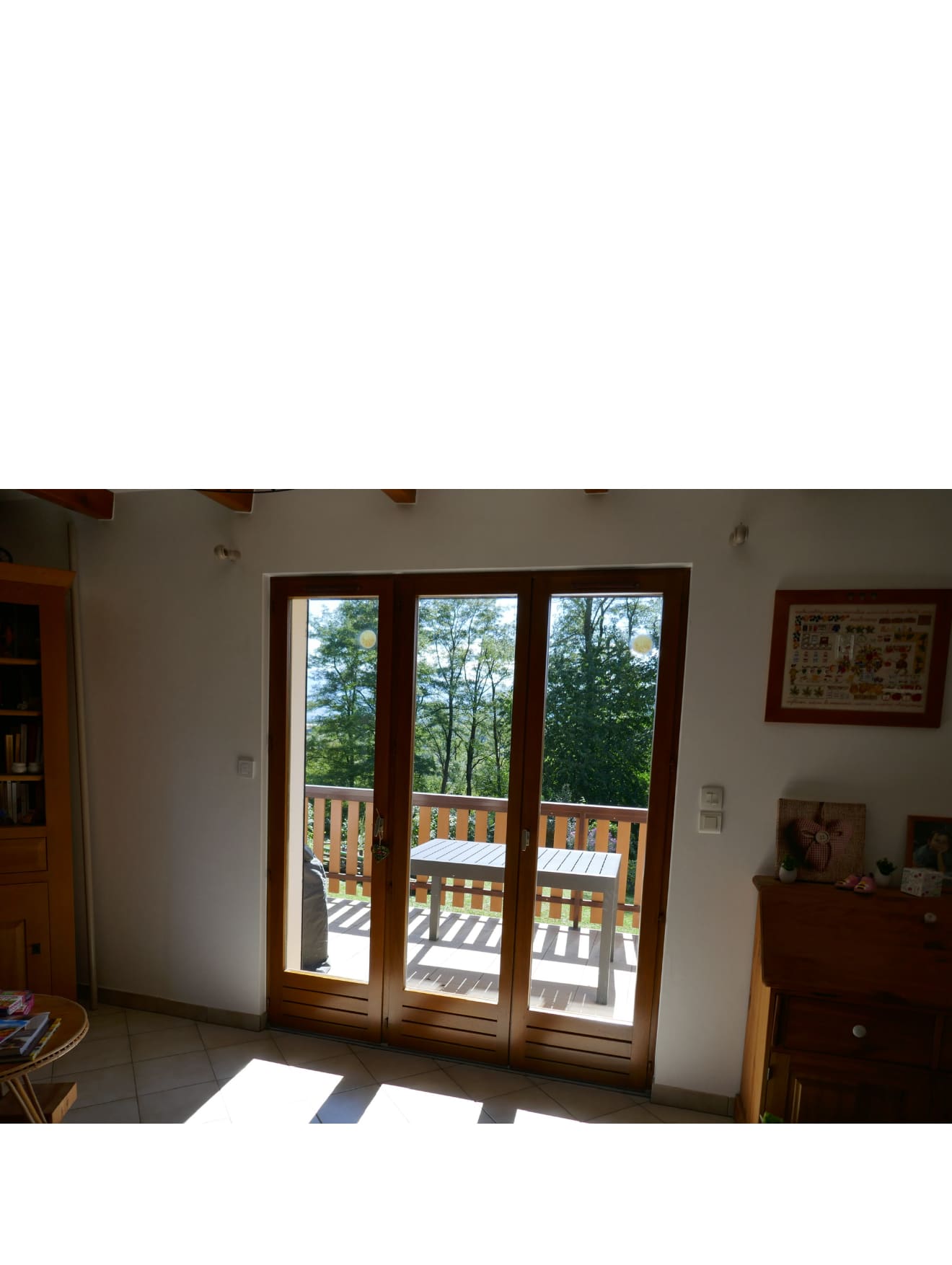 Avant remplacement de fenêtre