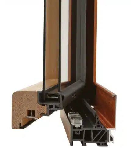 Coupe produit Atlantem AM-X avec finition bois intérieure